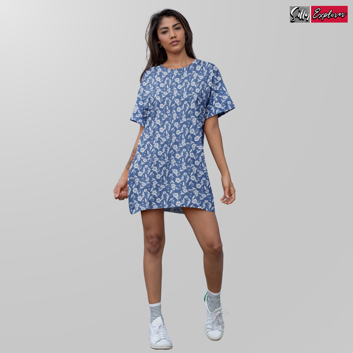 Dreamy Flowers Night Dress