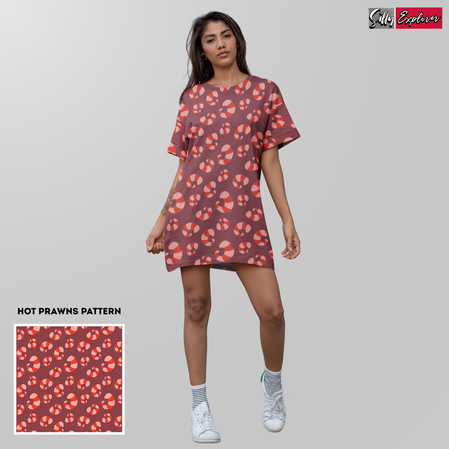 Sassy Prawns Night Dress