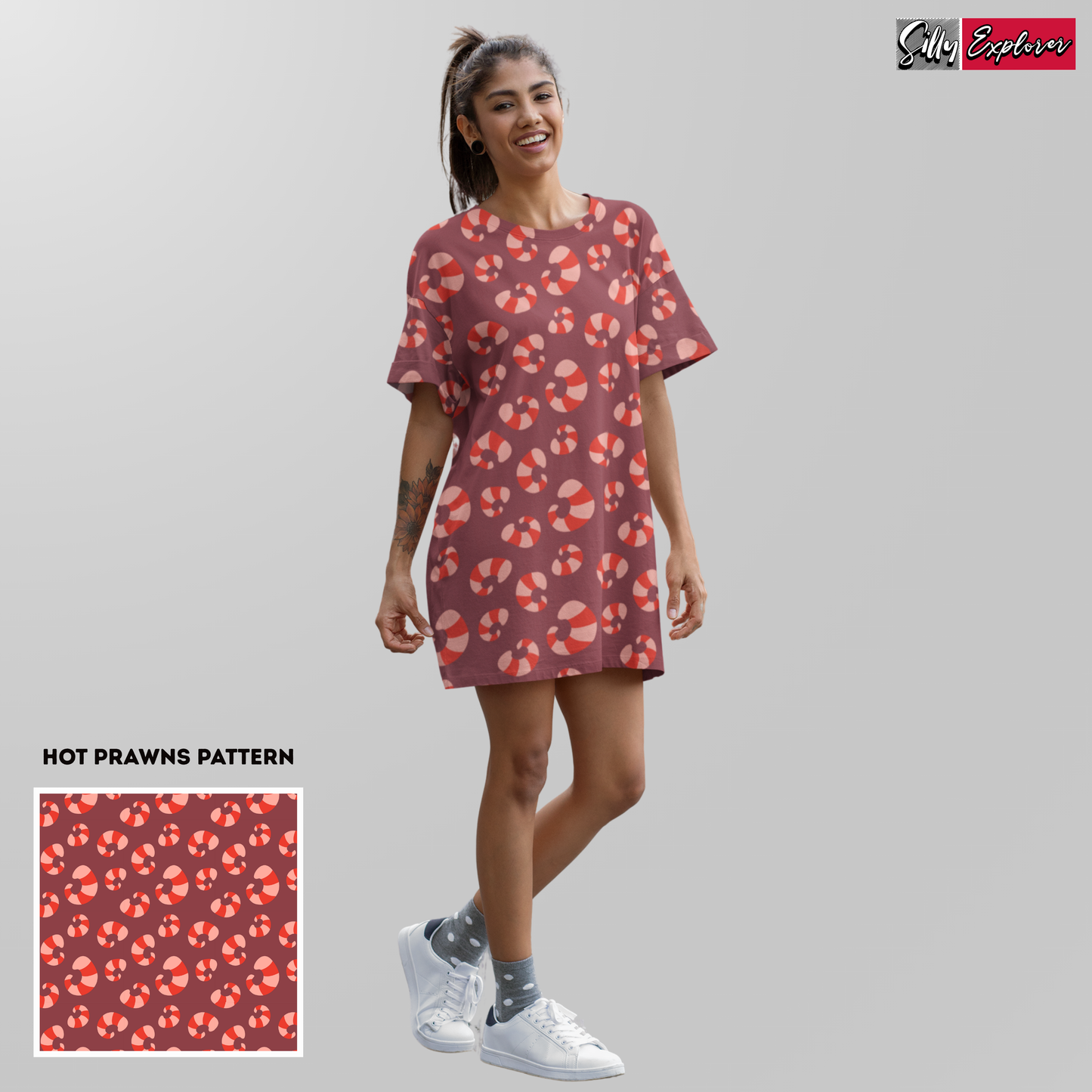 Sassy Prawns Night Dress