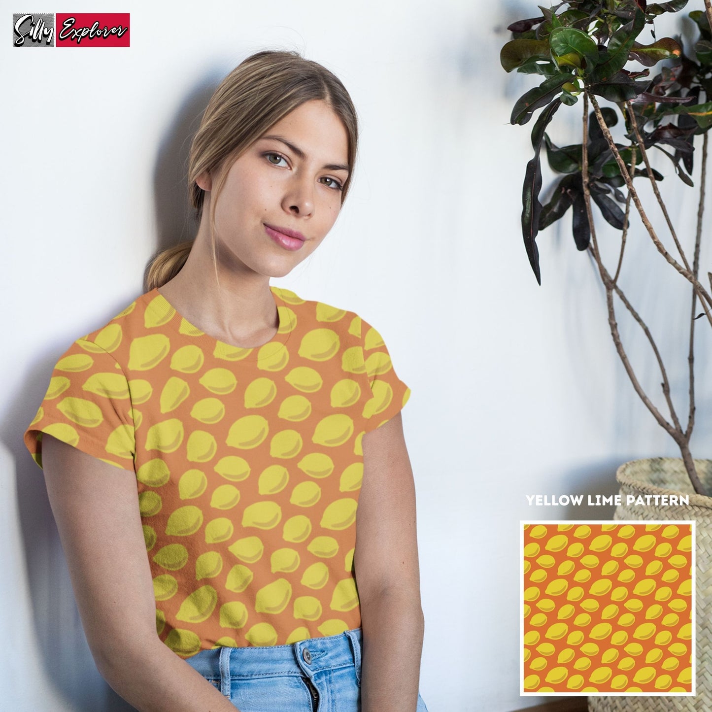 Lemon Zest Printed T-Shirt