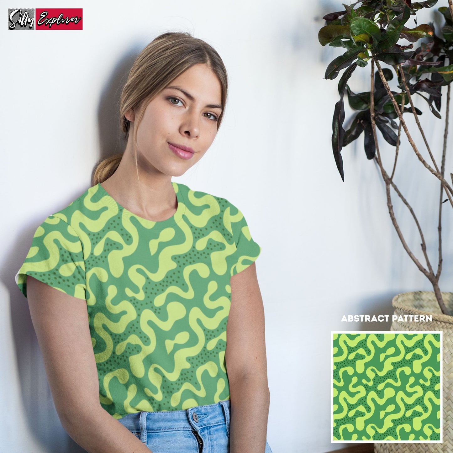 Mystic Swirl Printed T-Shirt