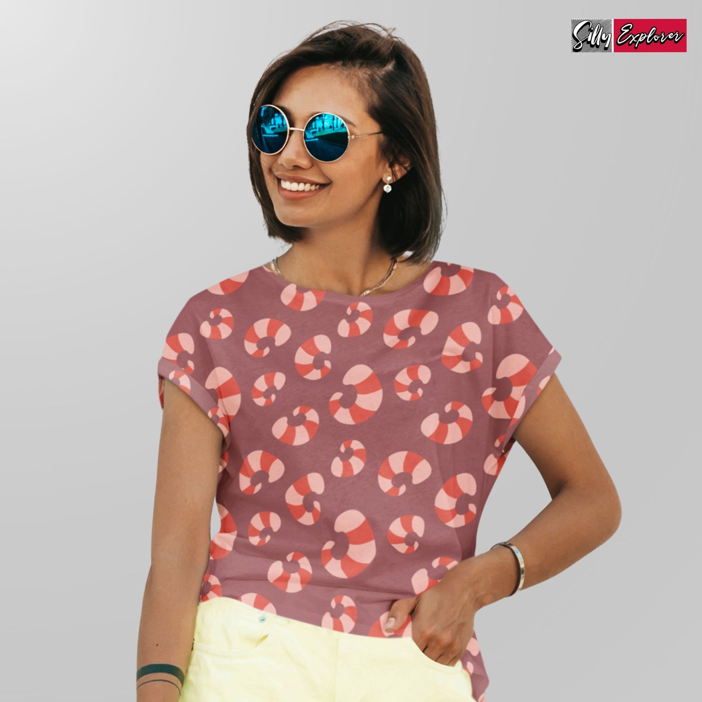 Sassy Prawns Printed T-Shirt