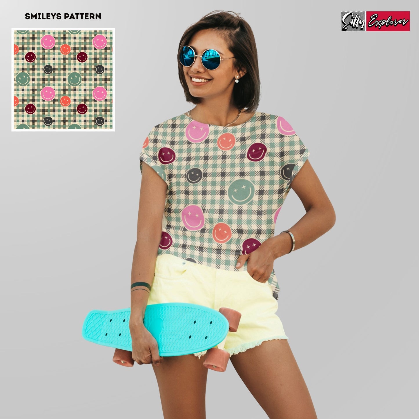 Silly Smileys Printed T-Shirt