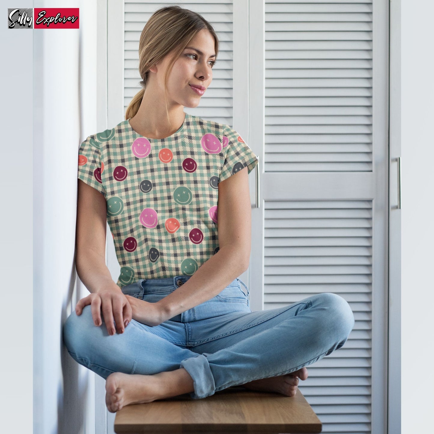 Silly Smileys Printed T-Shirt