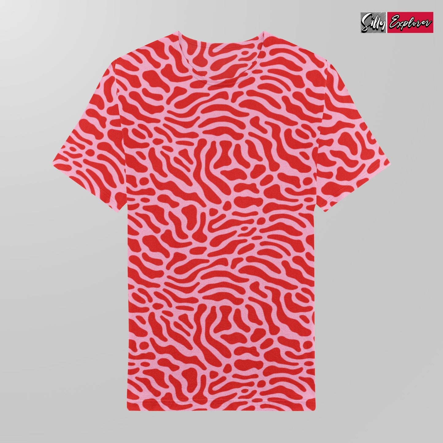 Serene Waves Printed T-Shirt