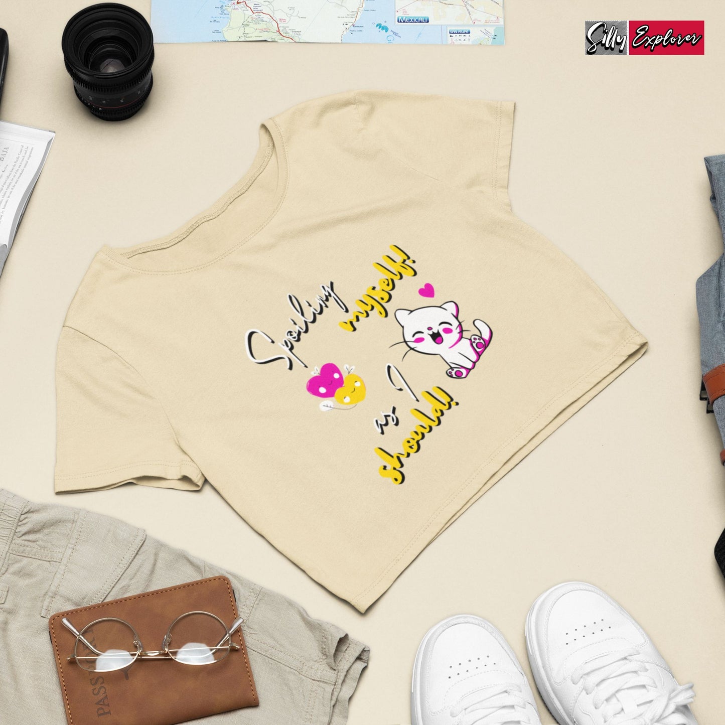 SillyExplorer_Crop_Top__Beige_Spoiling_Myself