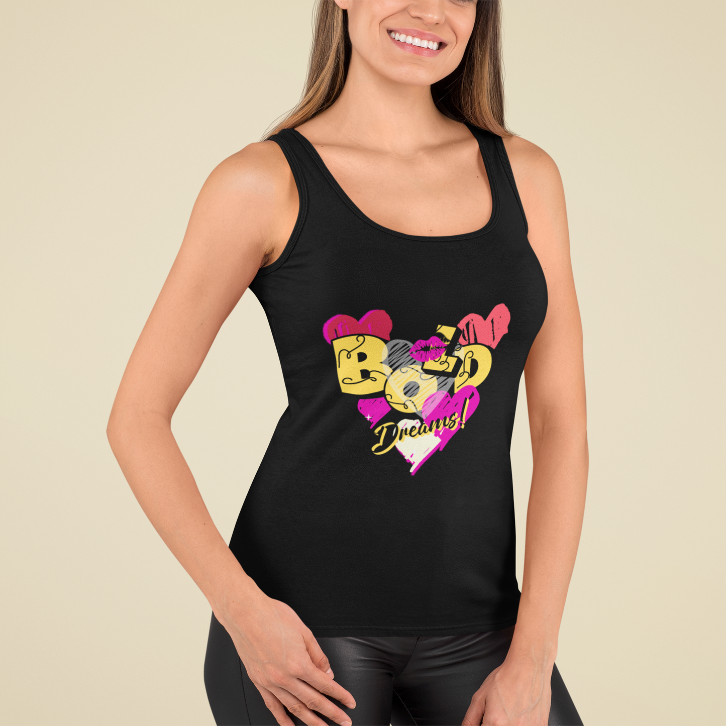 SillyExplorer_Women_Tank_Top__Black_Bold_Dreams