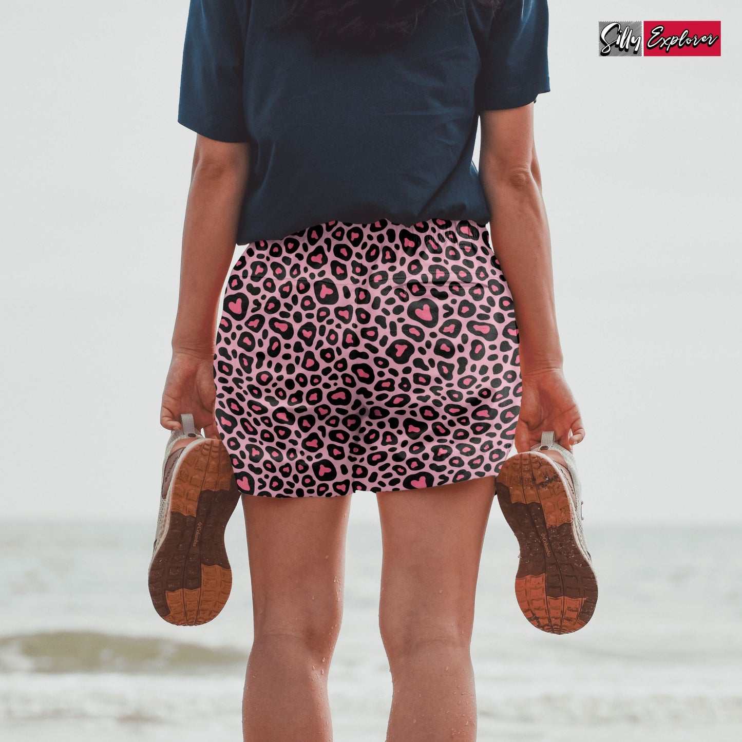 SillyExplorer_Printed_Women_Shorts___Pink_Panther_Glide