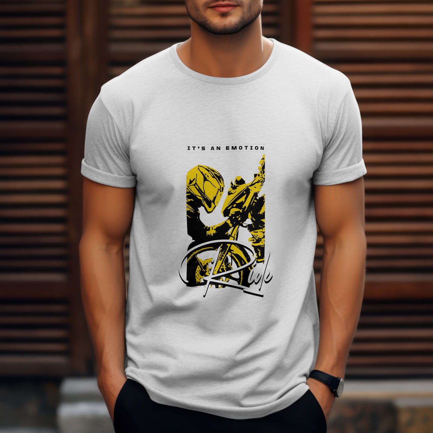 SillyExplorer_Classic_Crewneck_T-Shirt__White_Ride_Emotions