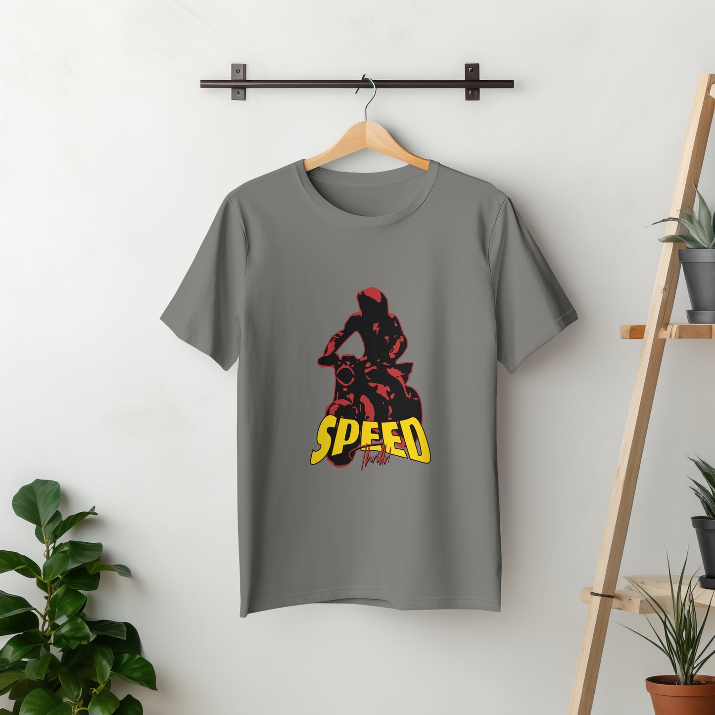 SillyExplorer_Classic_Crewneck_T-Shirt__Charcoal_Speed_Thrills