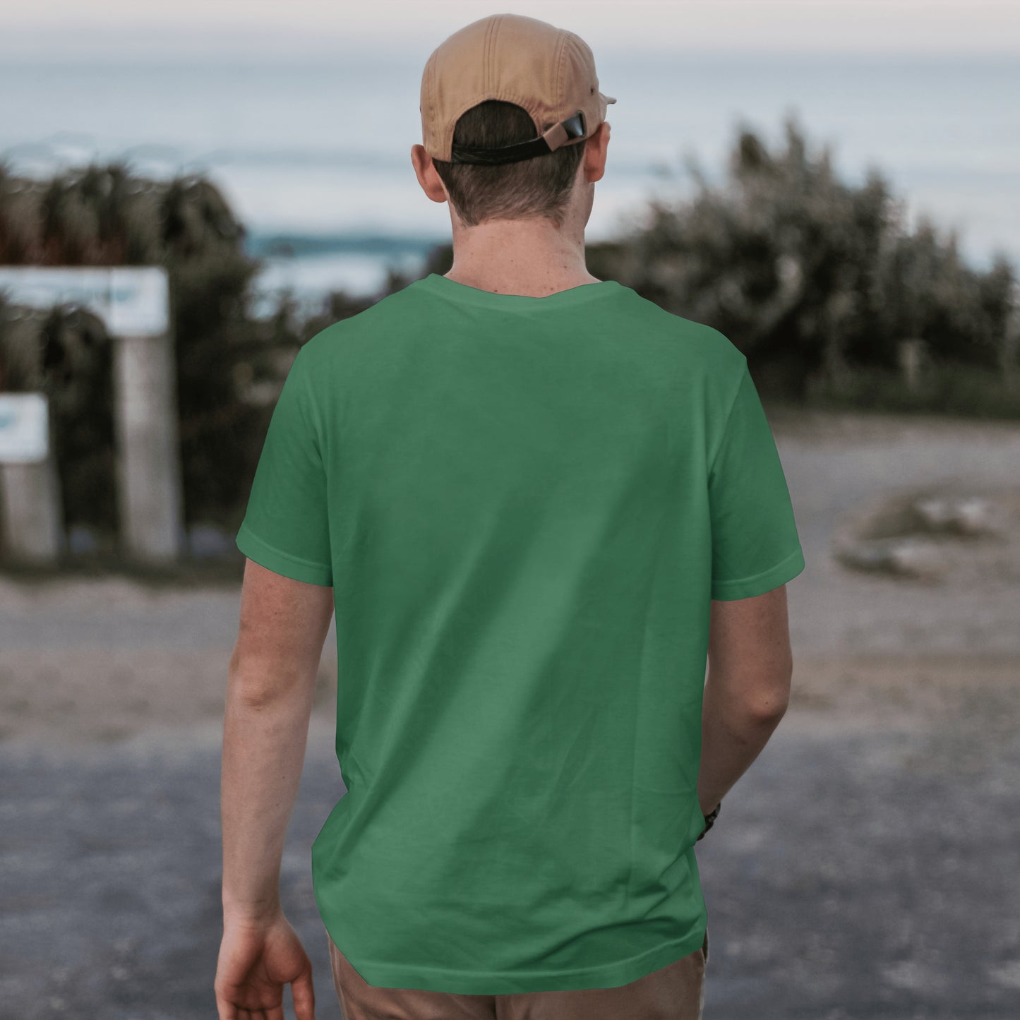 SillyExplorer_Classic_Crewneck_T-Shirt__Bottle_Green_Samurai_Honor