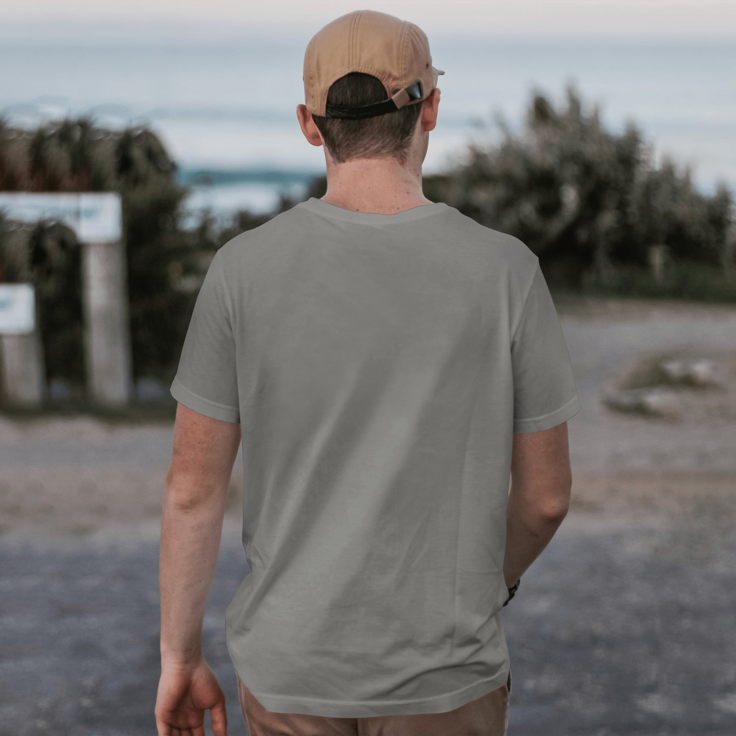 SillyExplorer_Classic_Crewneck_T-Shirt__Charcoal_Samurai_Honor