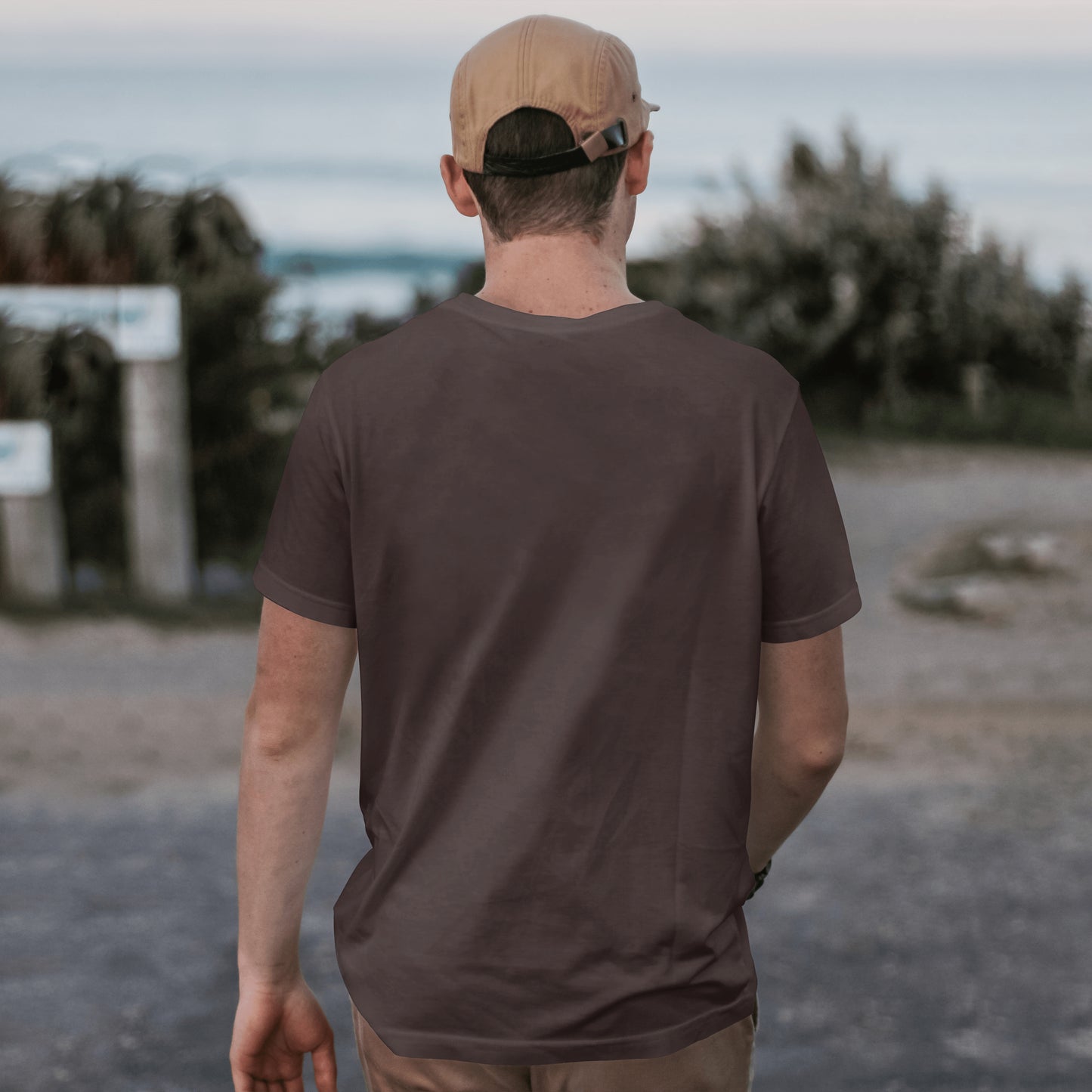 SillyExplorer_Classic_Crewneck_T-Shirt__Coffee_Samurai_Honor