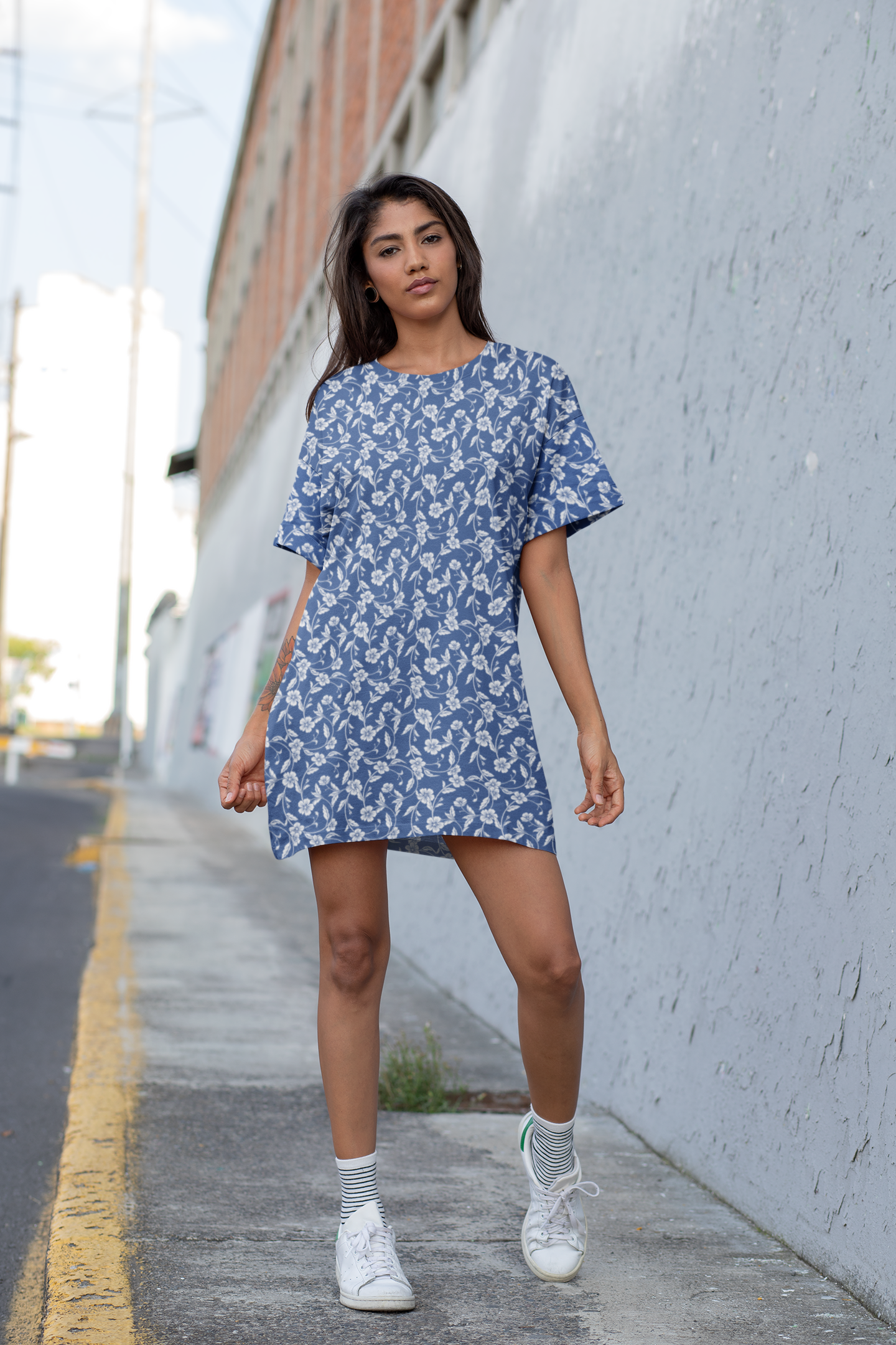Dreamy Flowers Night Dress
