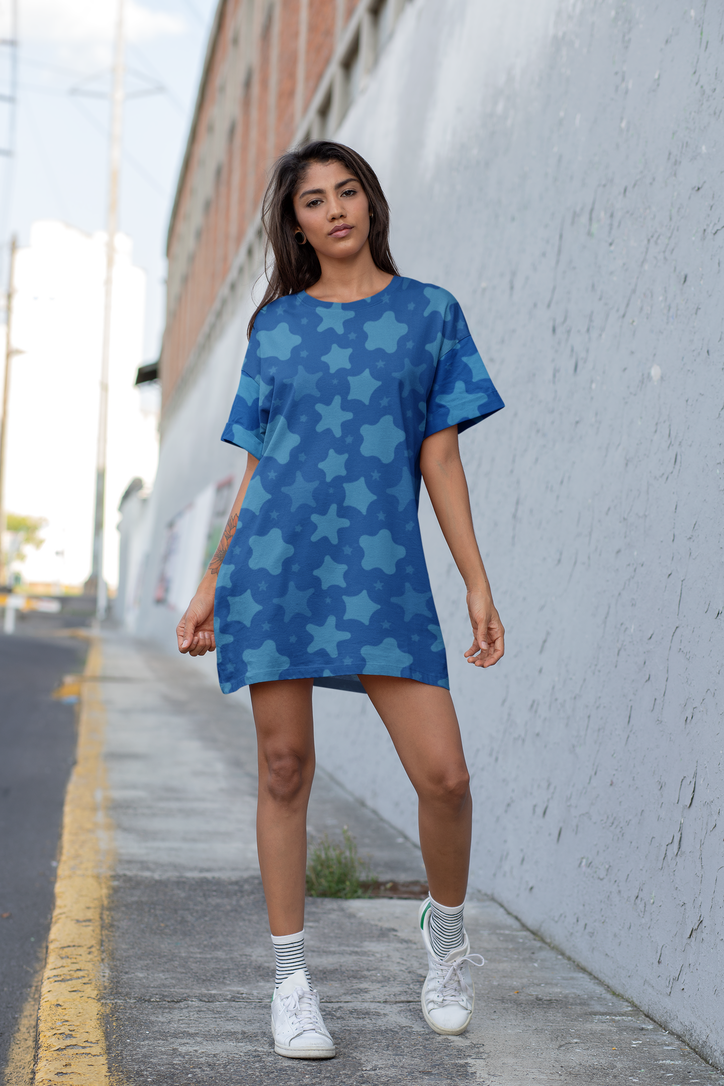 Twinkling Stars Night Dress