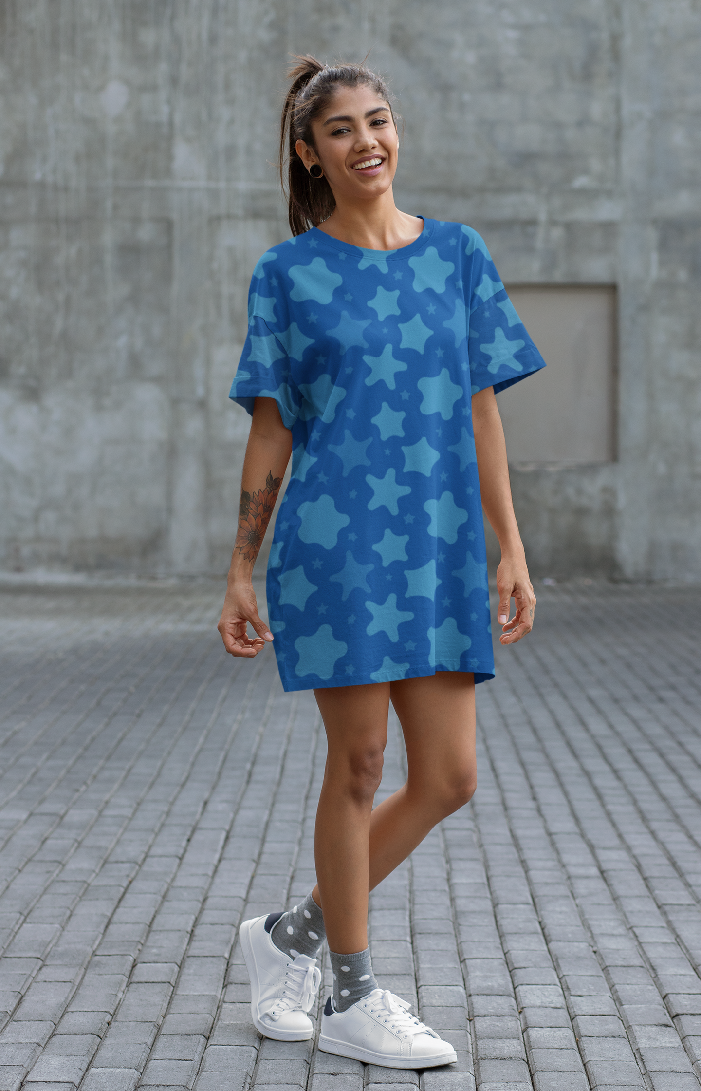 Twinkling Stars Night Dress