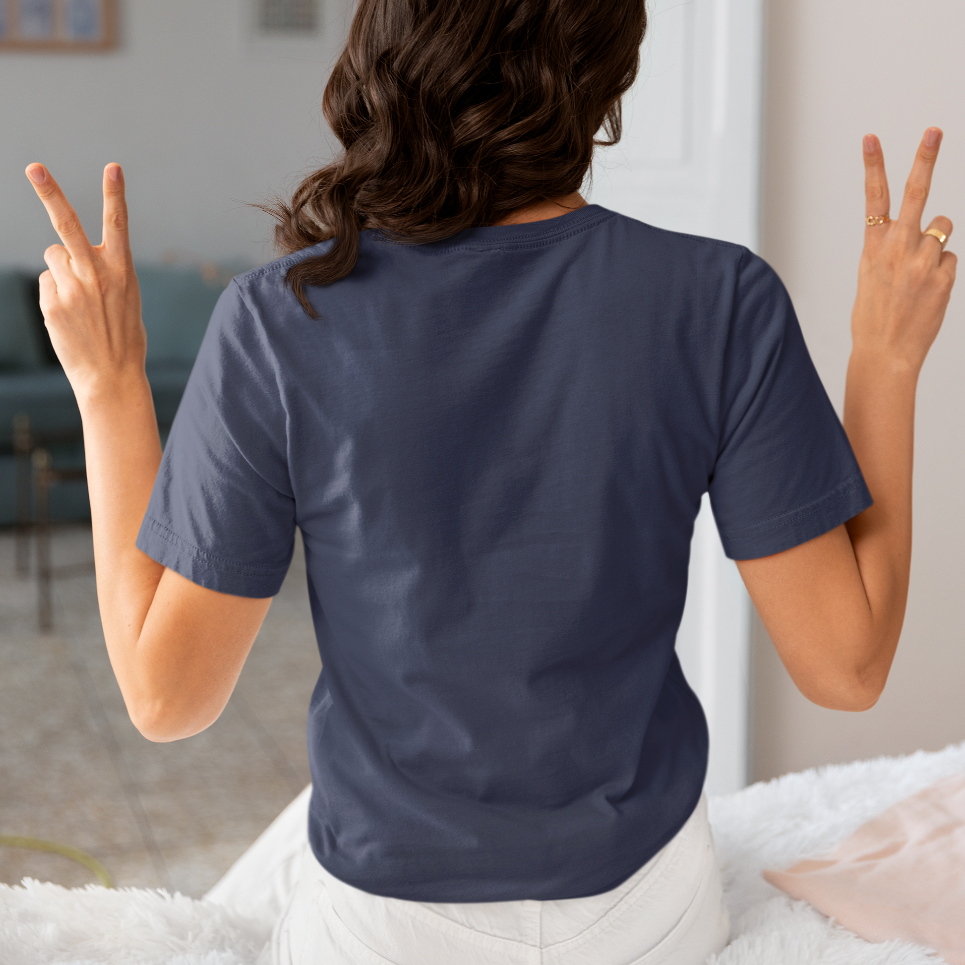 SillyExplorer_Classic_Crewneck_T-Shirt__Navy_Blue_Bold_Dreams