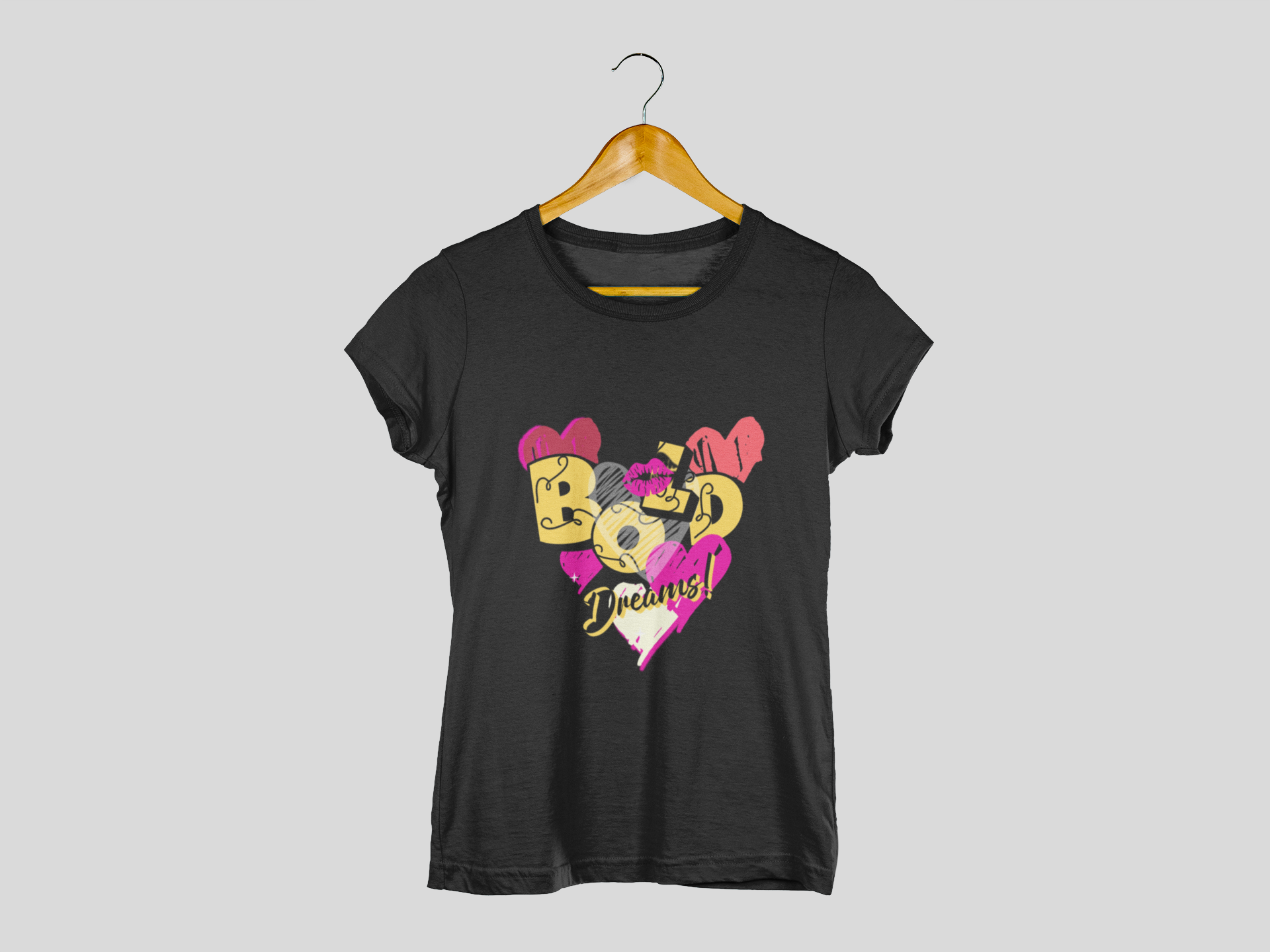 SillyExplorer_Classic_Crewneck_T-Shirt__Black_Bold_Dreams