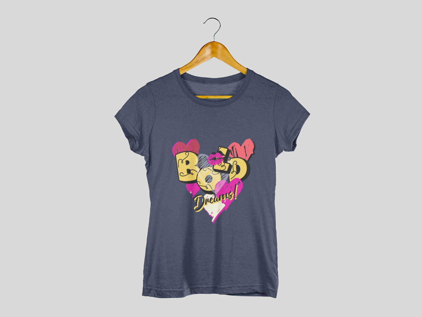 SillyExplorer_Classic_Crewneck_T-Shirt__Navy_Blue_Bold_Dreams