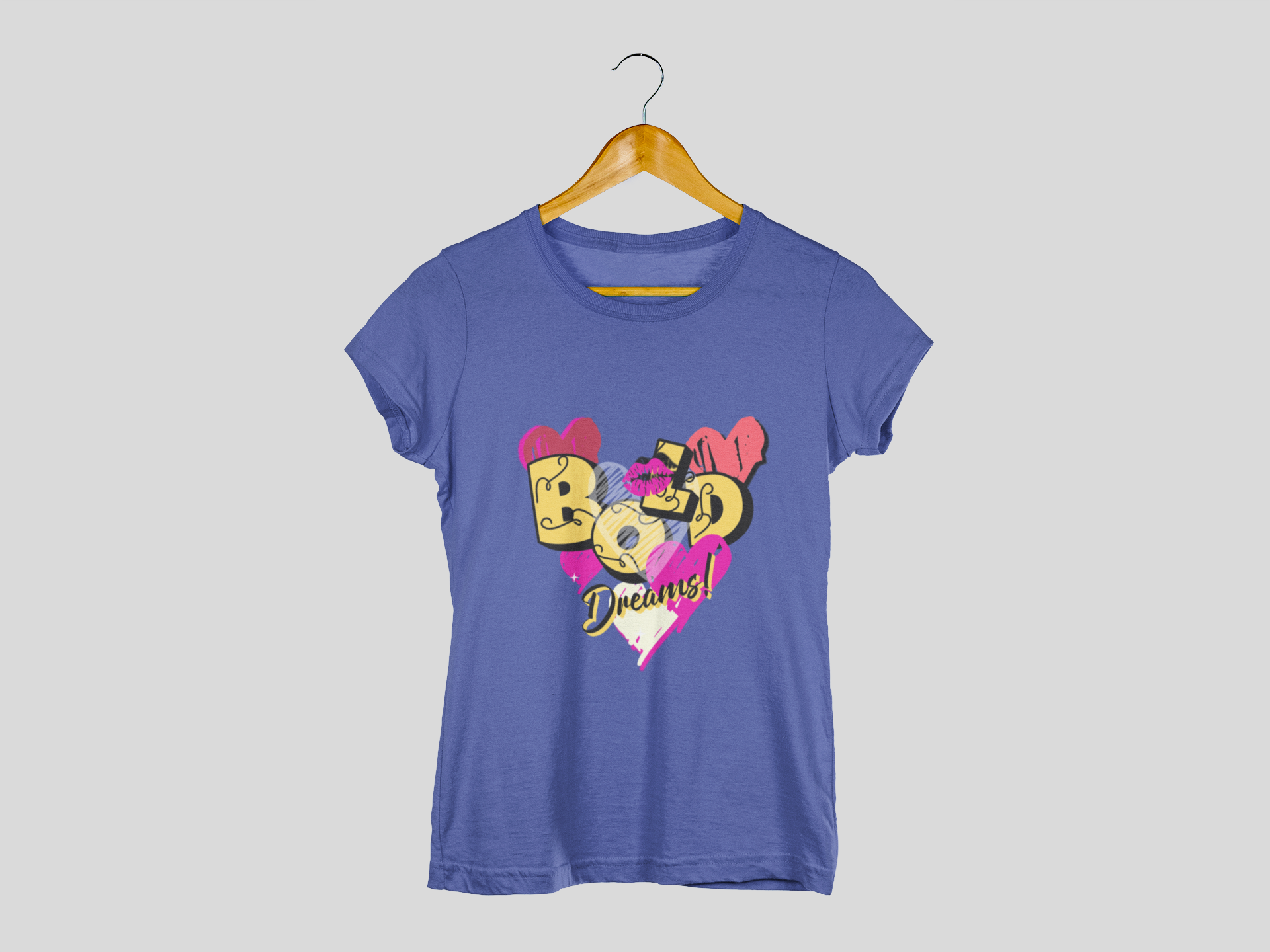 SillyExplorer_Classic_Crewneck_T-Shirt__Royal_Blue_Bold_Dreams