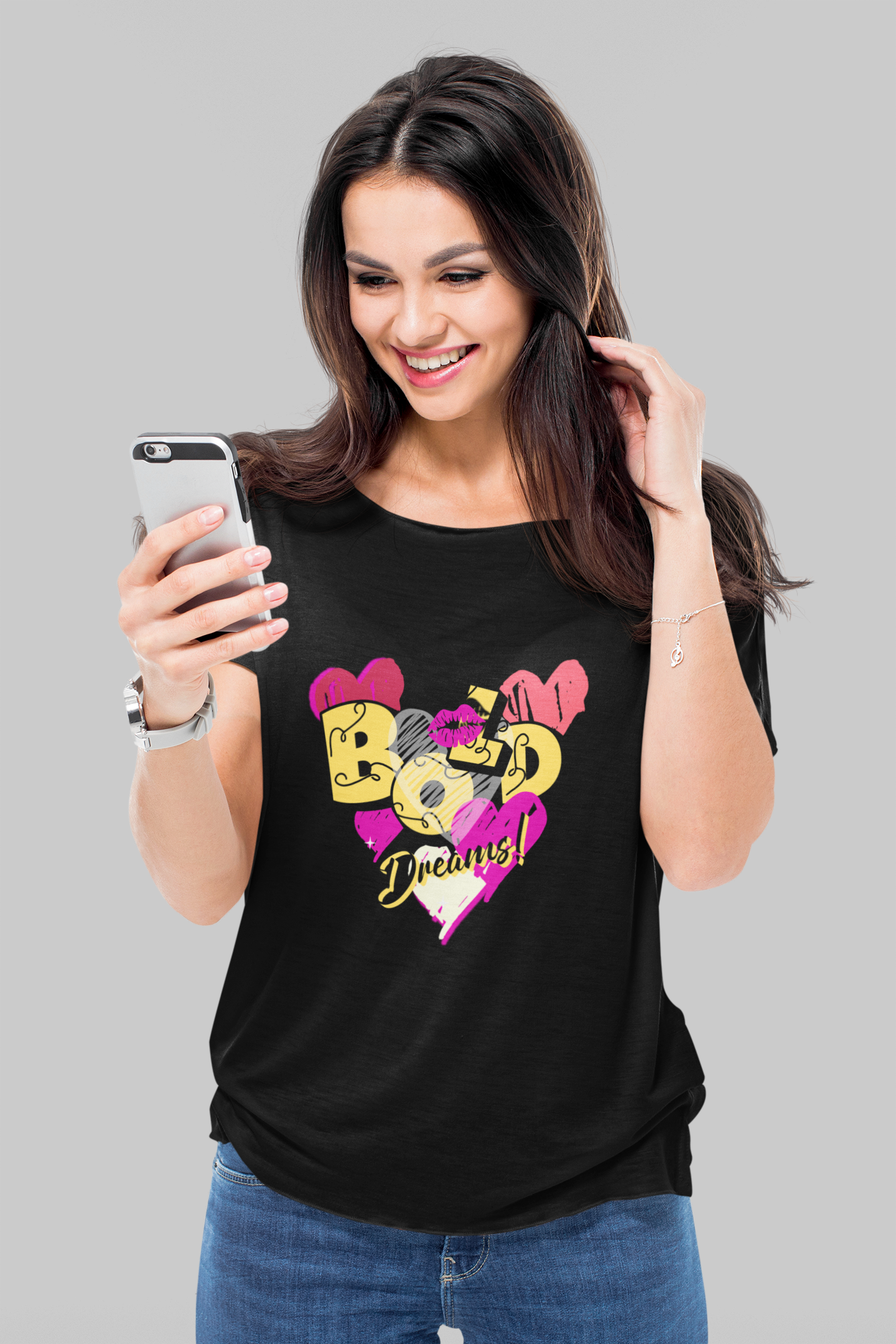 SillyExplorer_Classic_Crewneck_T-Shirt__Black_Bold_Dreams