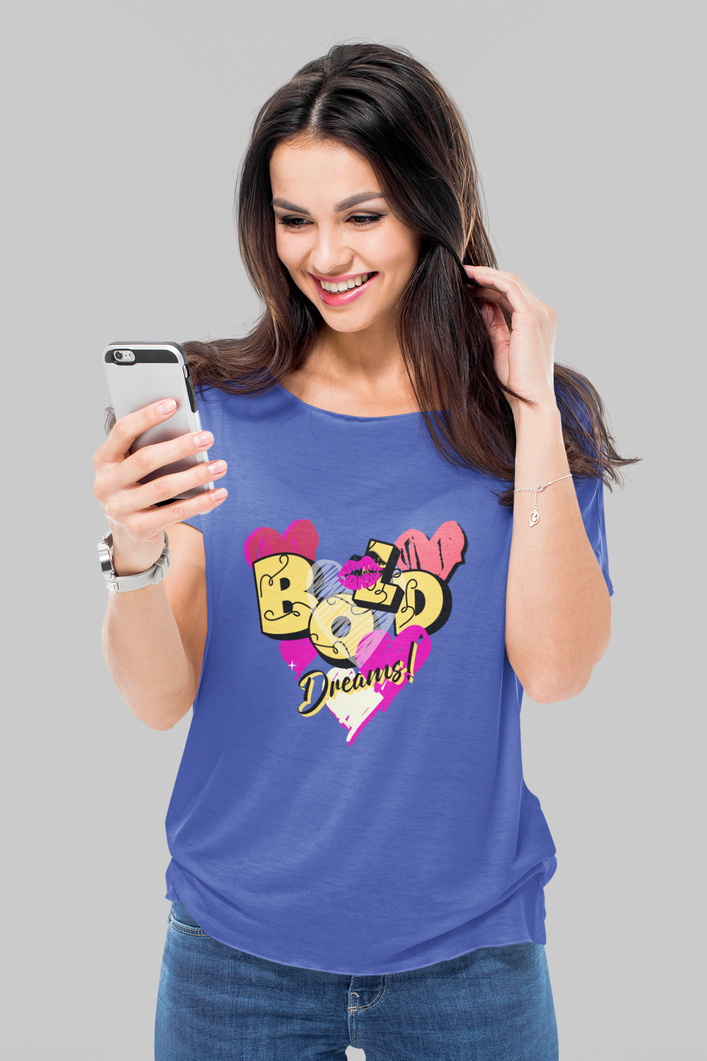 SillyExplorer_Classic_Crewneck_T-Shirt__Royal_Blue_Bold_Dreams