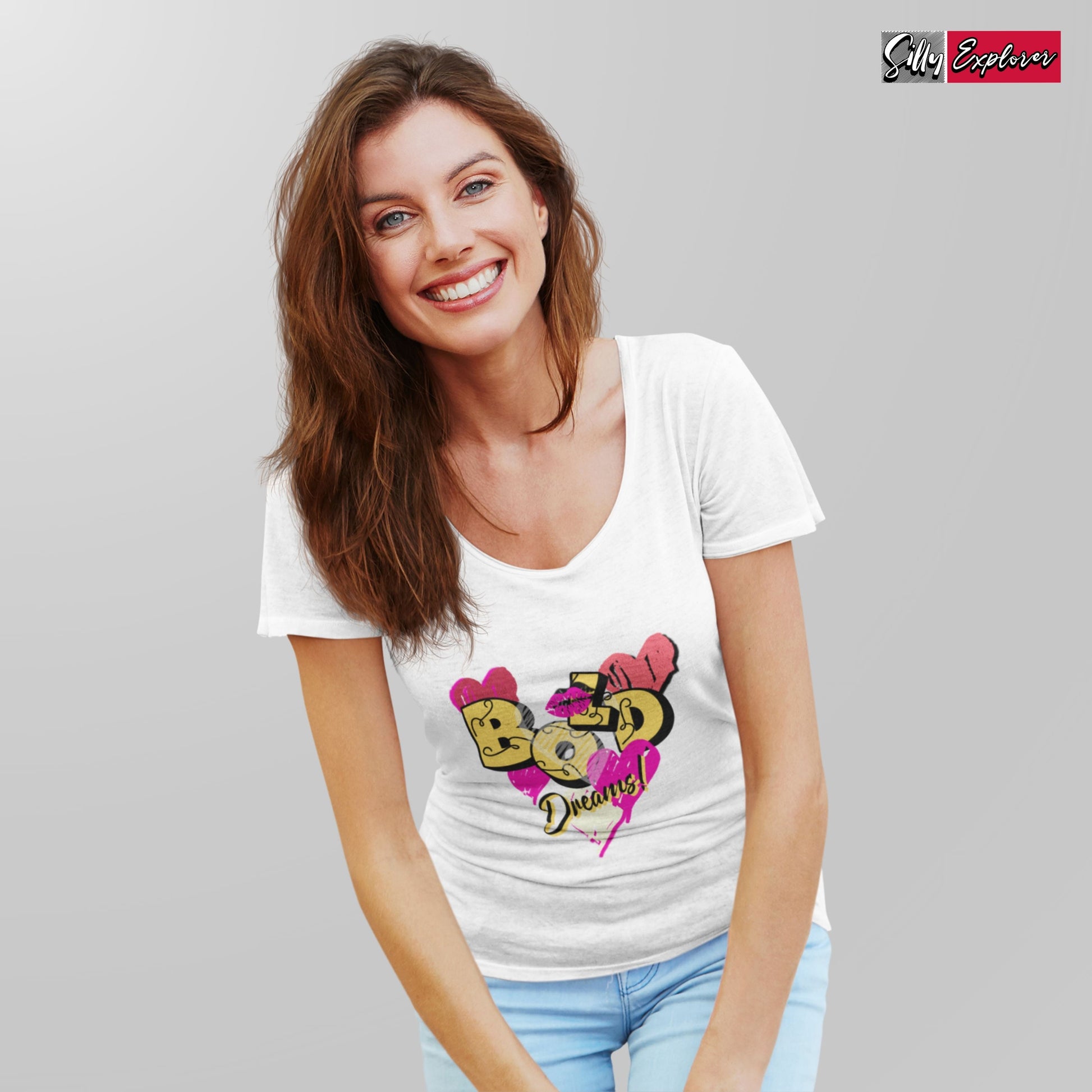 SillyExplorer_Classic_Crewneck_T-Shirt__White_Bold_Dreams