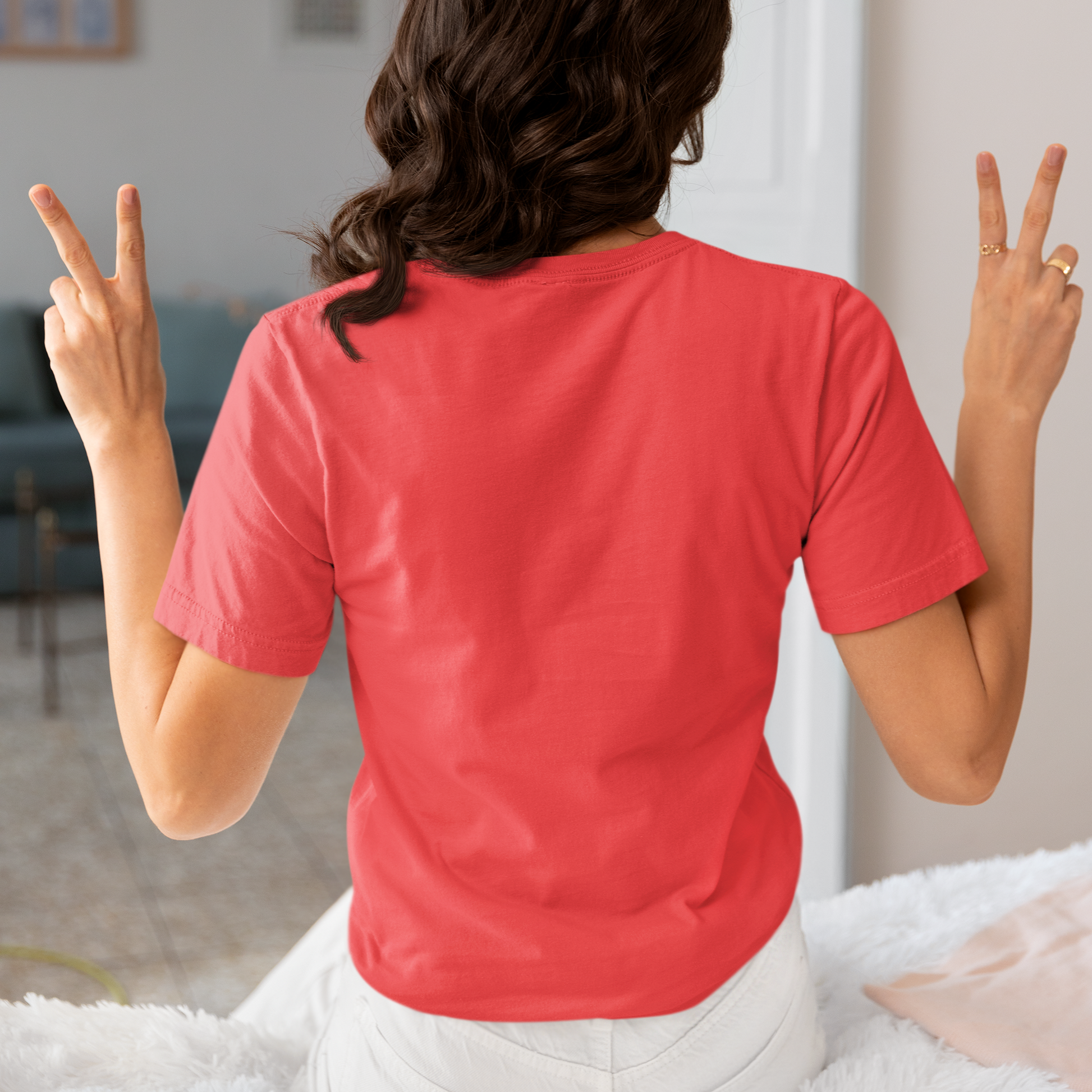 SillyExplorer_Classic_Crewneck_T-Shirt__Red_Solo_Backpacker