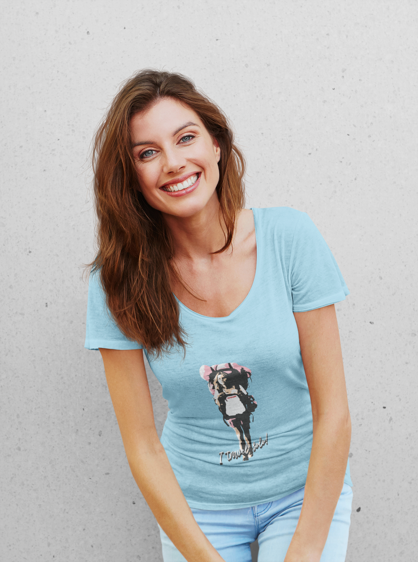 SillyExplorer_Classic_Crewneck_T-Shirt__Sky_Blue_Solo_Backpacker