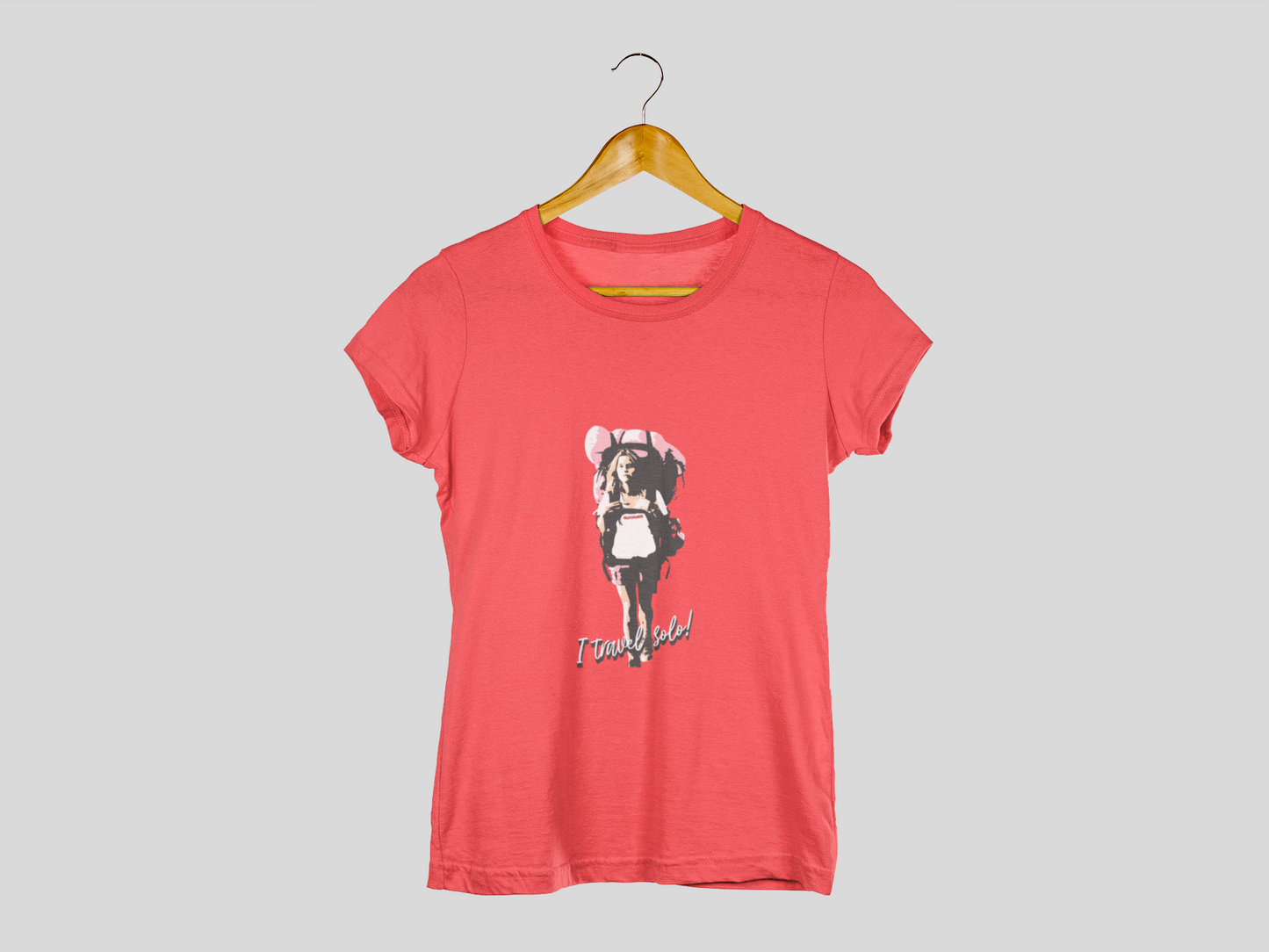SillyExplorer_Classic_Crewneck_T-Shirt__Red_Solo_Backpacker