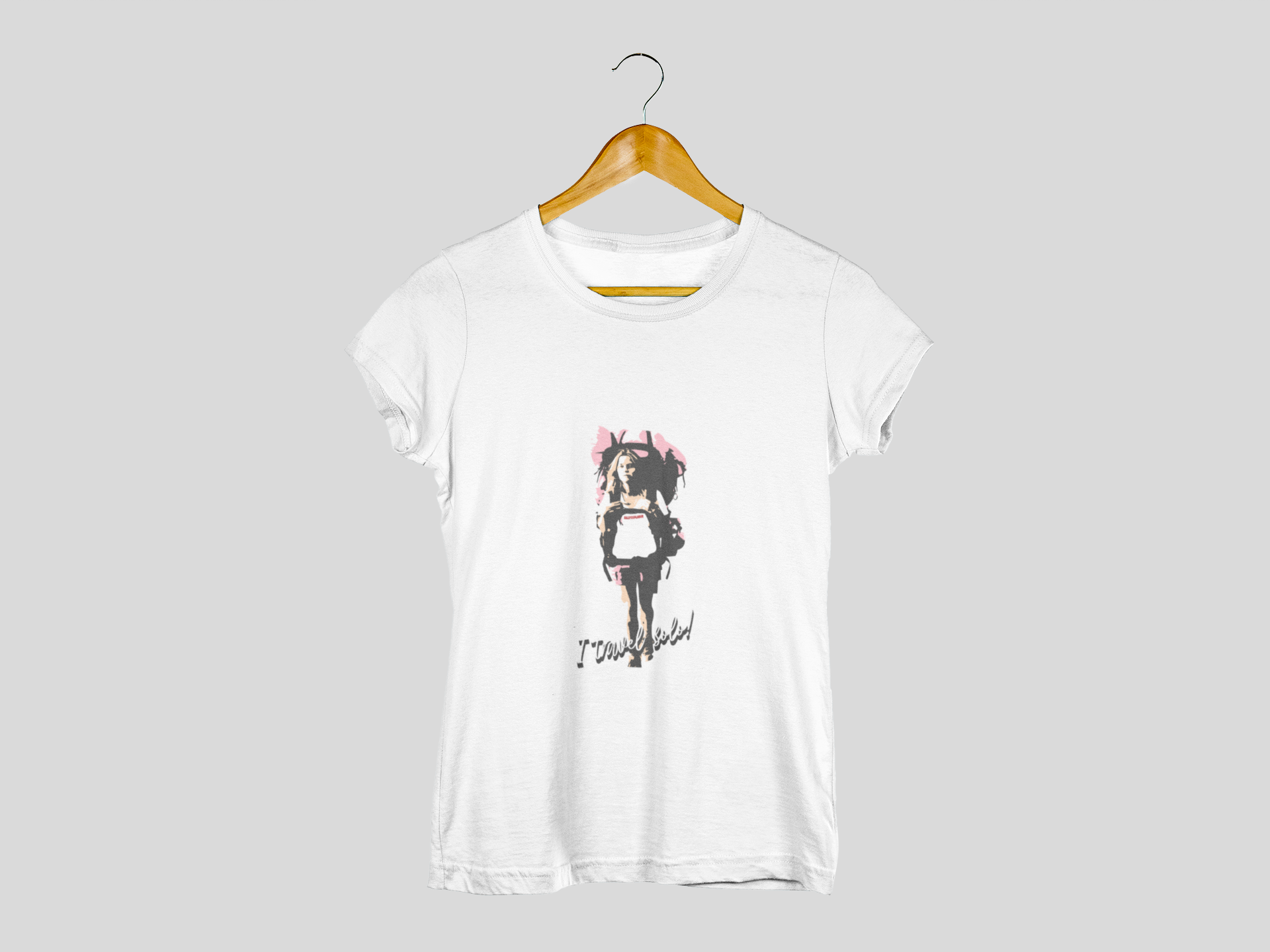 SillyExplorer_Classic_Crewneck_T-Shirt__White_Solo_Backpacker