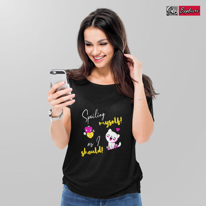 SillyExplorer_Classic_Crewneck_T-Shirt__Black_Spoiling_Myself