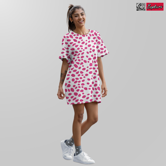 Rosy Drizzle Night Dress