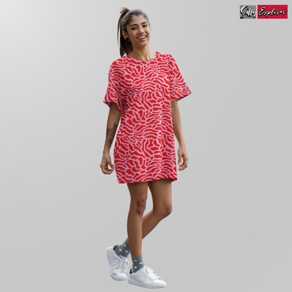 Serene Waves Night Dress