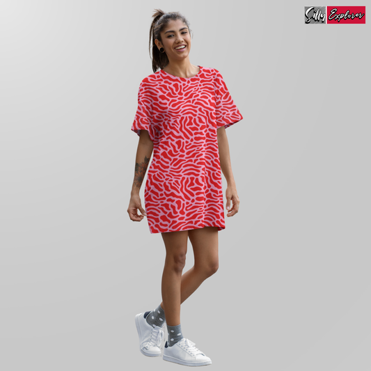 Serene Waves Night Dress