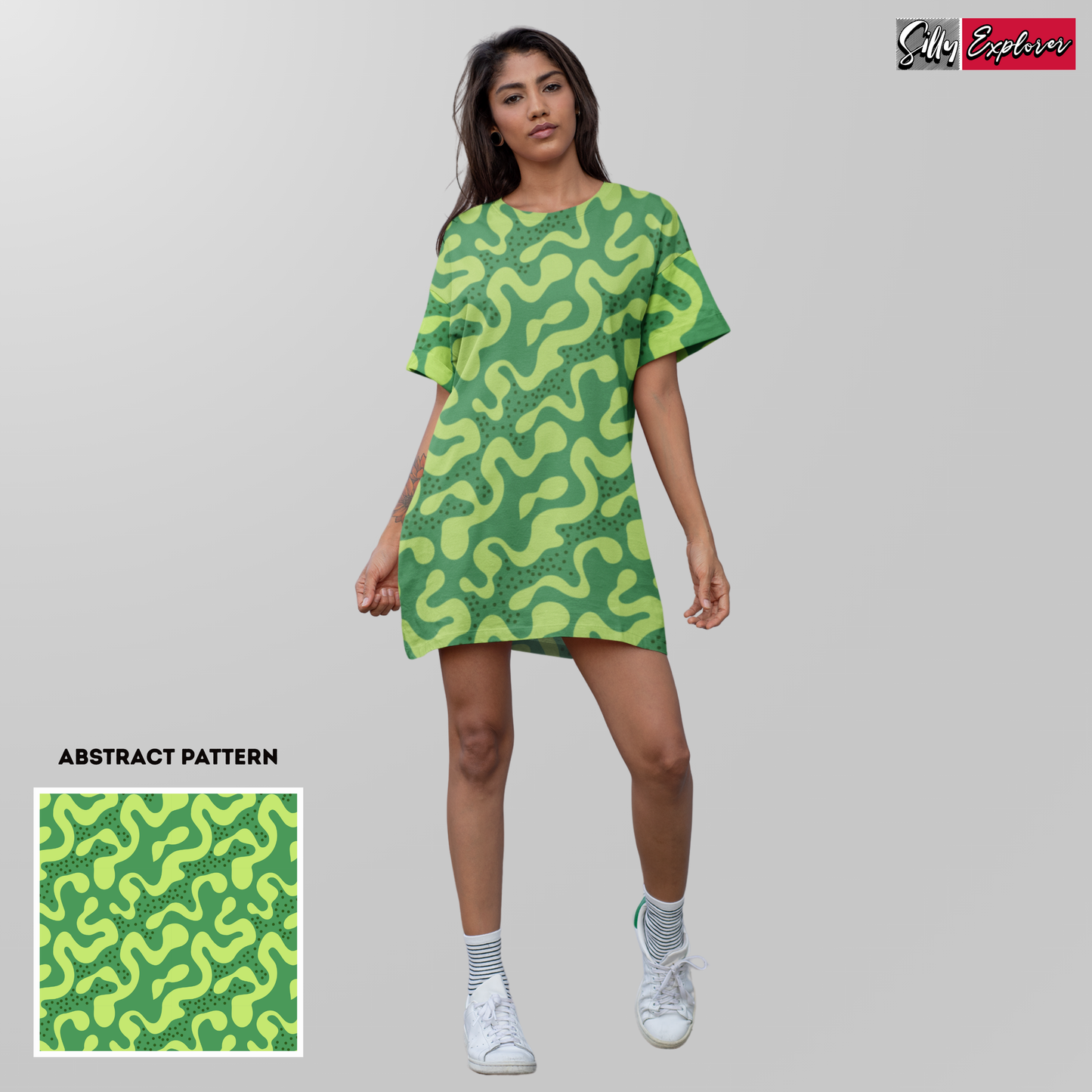 Mystic Swirl Night Dress
