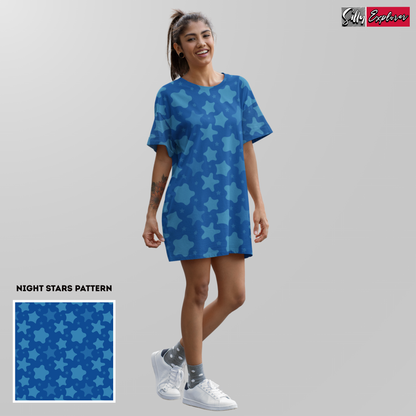 Twinkling Stars Night Dress