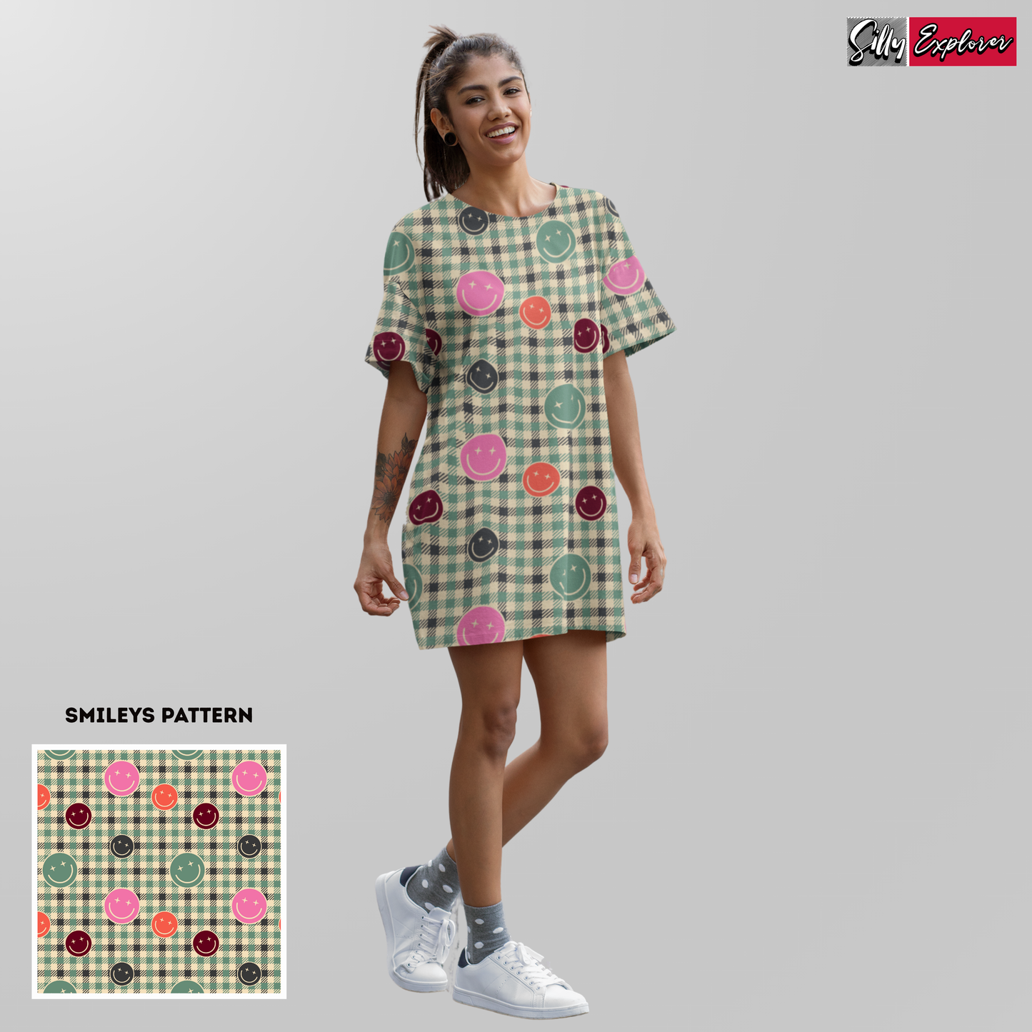 Silly Smileys Night Dress