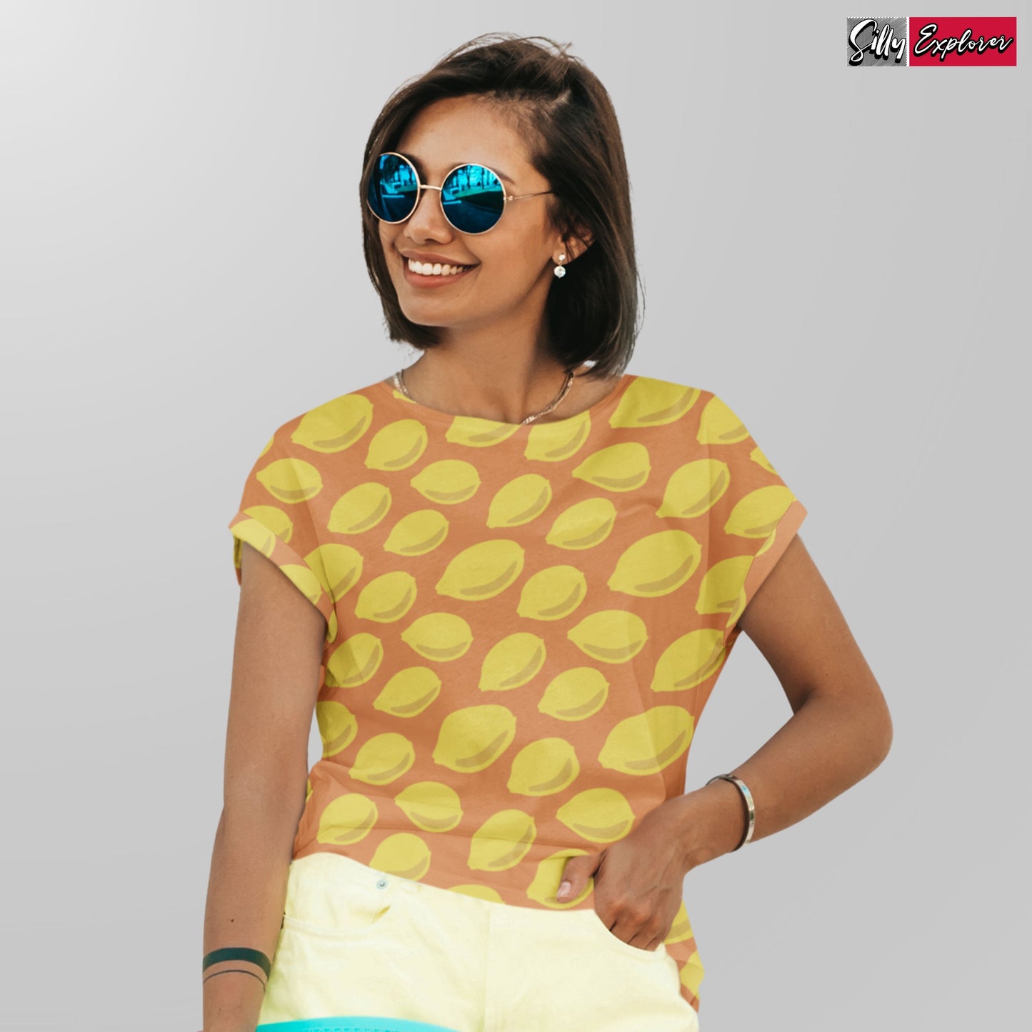 Lemon Zest Printed T-Shirt