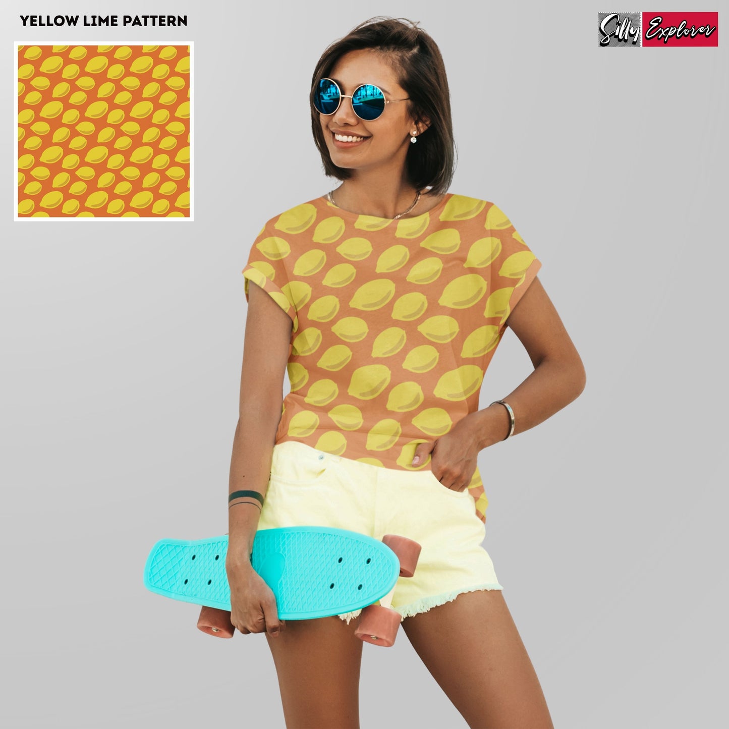Lemon Zest Printed T-Shirt