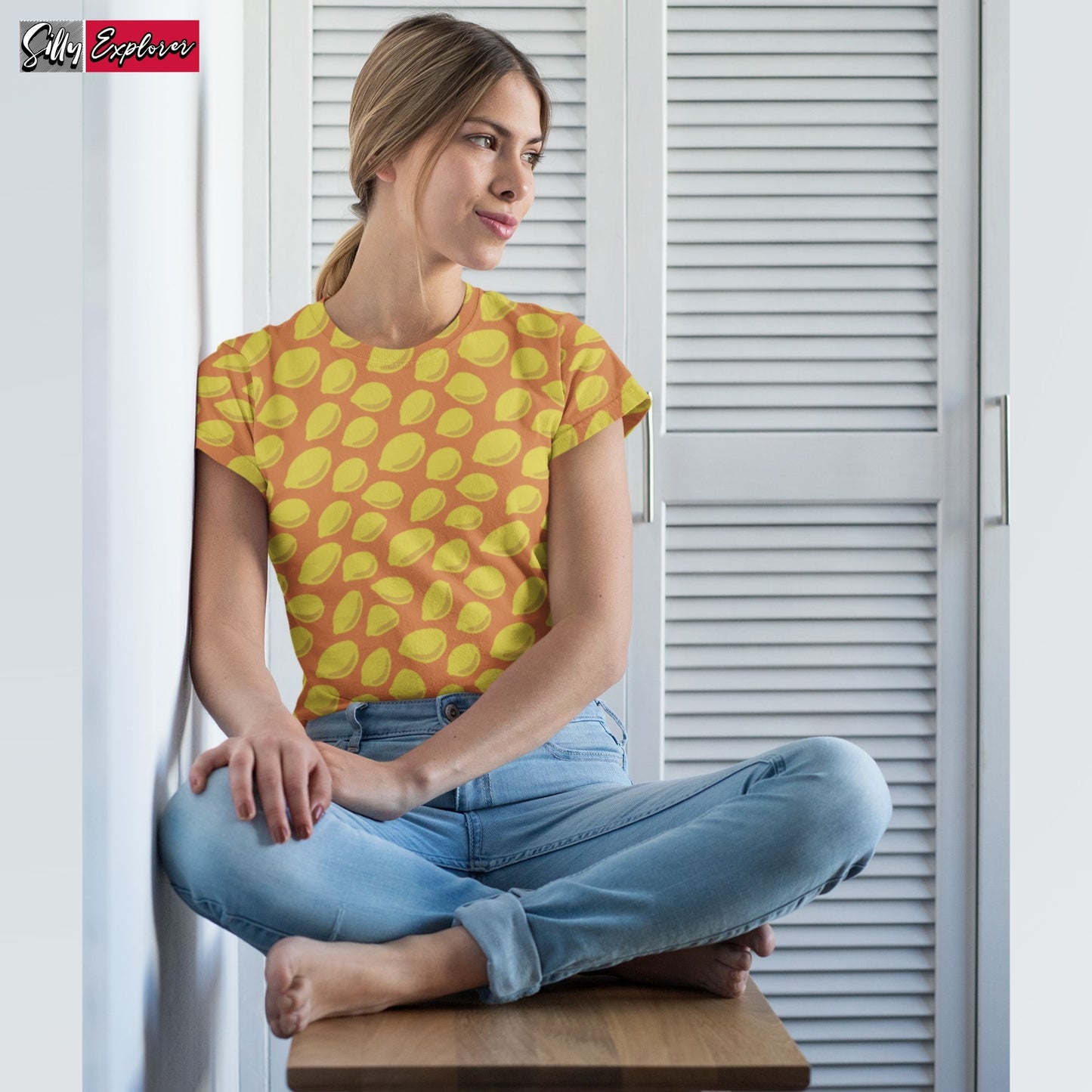 Lemon Zest Printed T-Shirt
