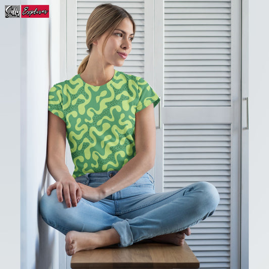 Mystic Swirl Printed T-Shirt