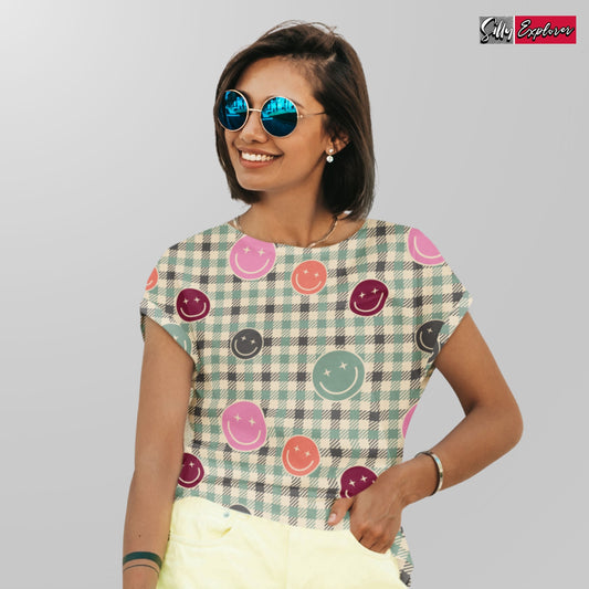 Silly Smileys Printed T-Shirt