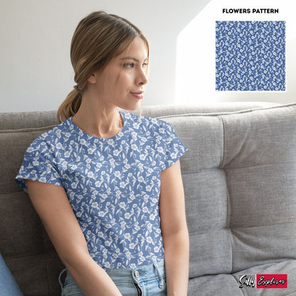 Dreamy Flowers Printed T-Shirt