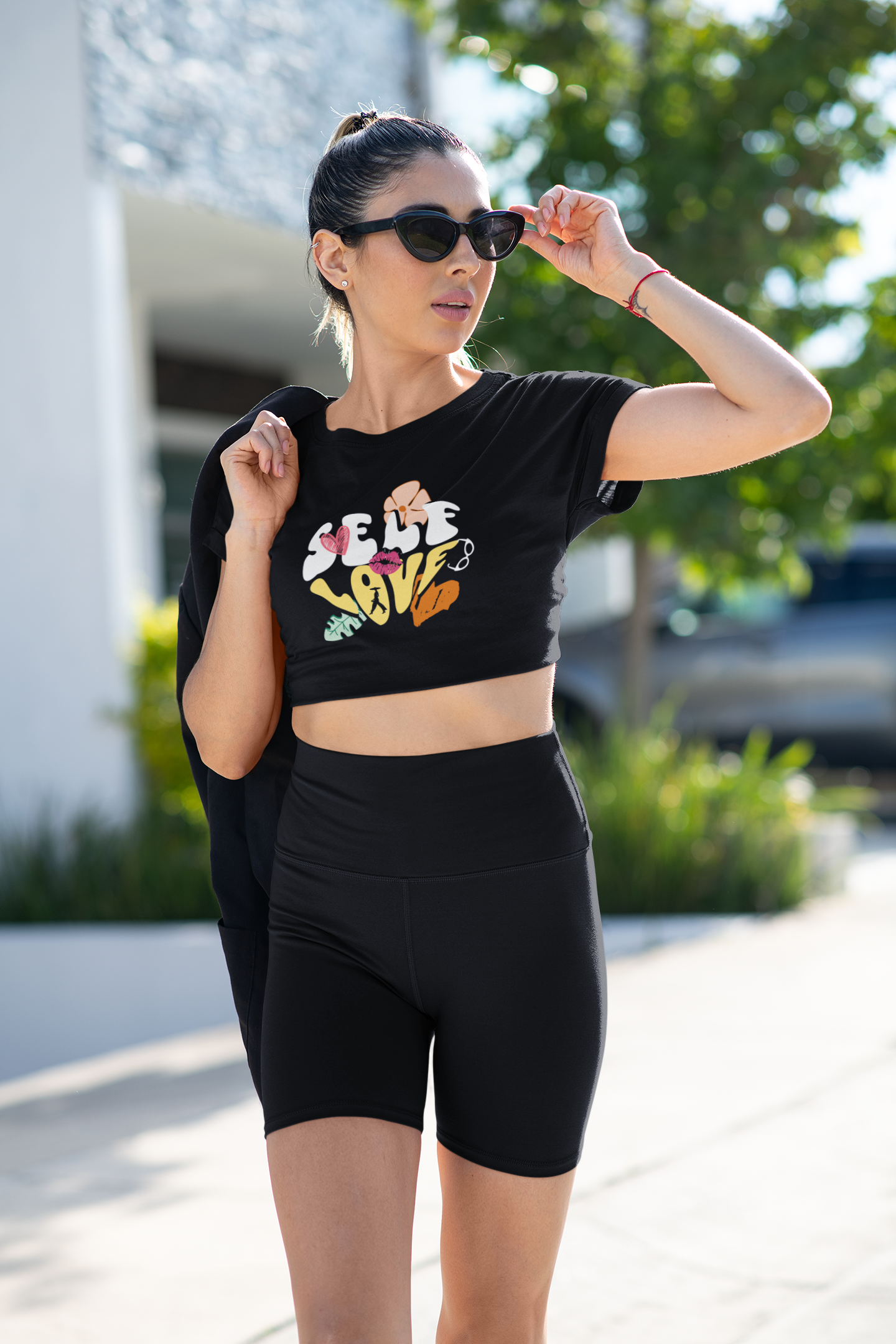 SillyExplorer_Crop_Top__Black_Self_Love