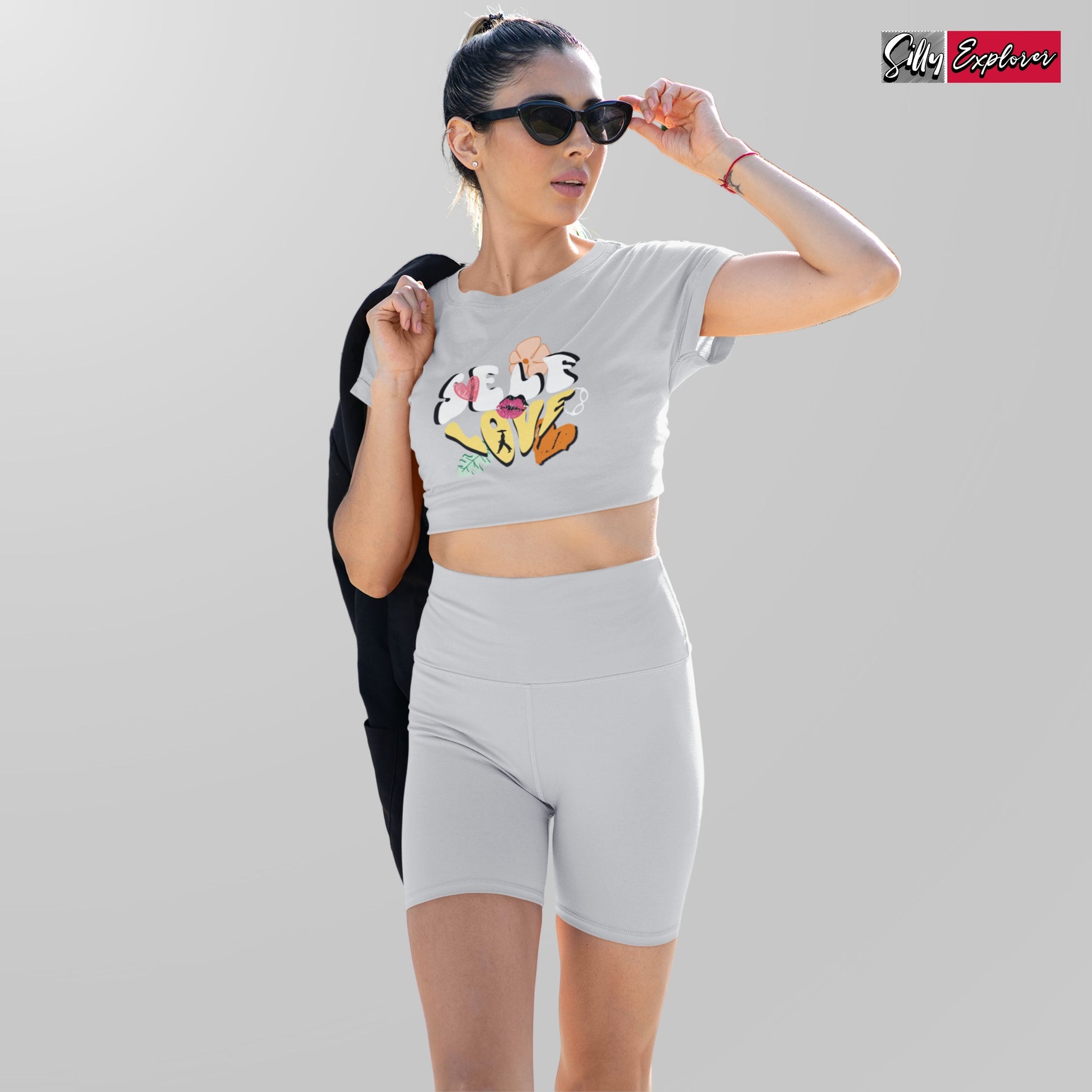SillyExplorer_Crop_Top__Grey_Self_Love