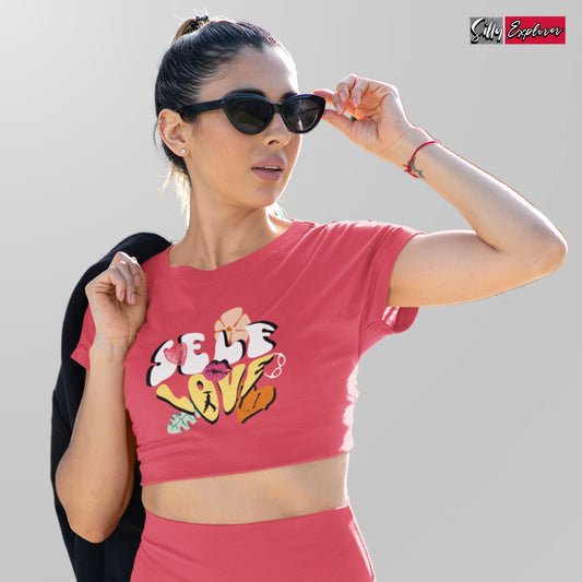 SillyExplorer_Crop_Top__Red_Self_Love