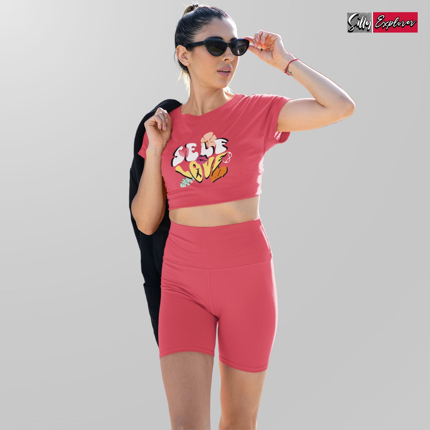 SillyExplorer_Crop_Top__Red_Self_Love