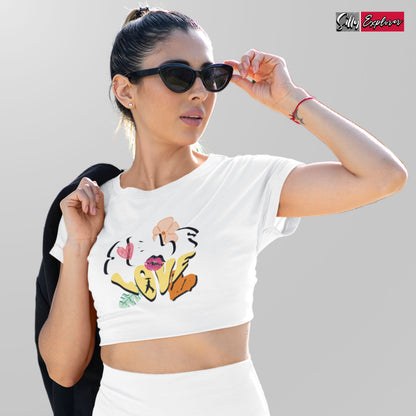 SillyExplorer_Crop_Top__White_Self_Love