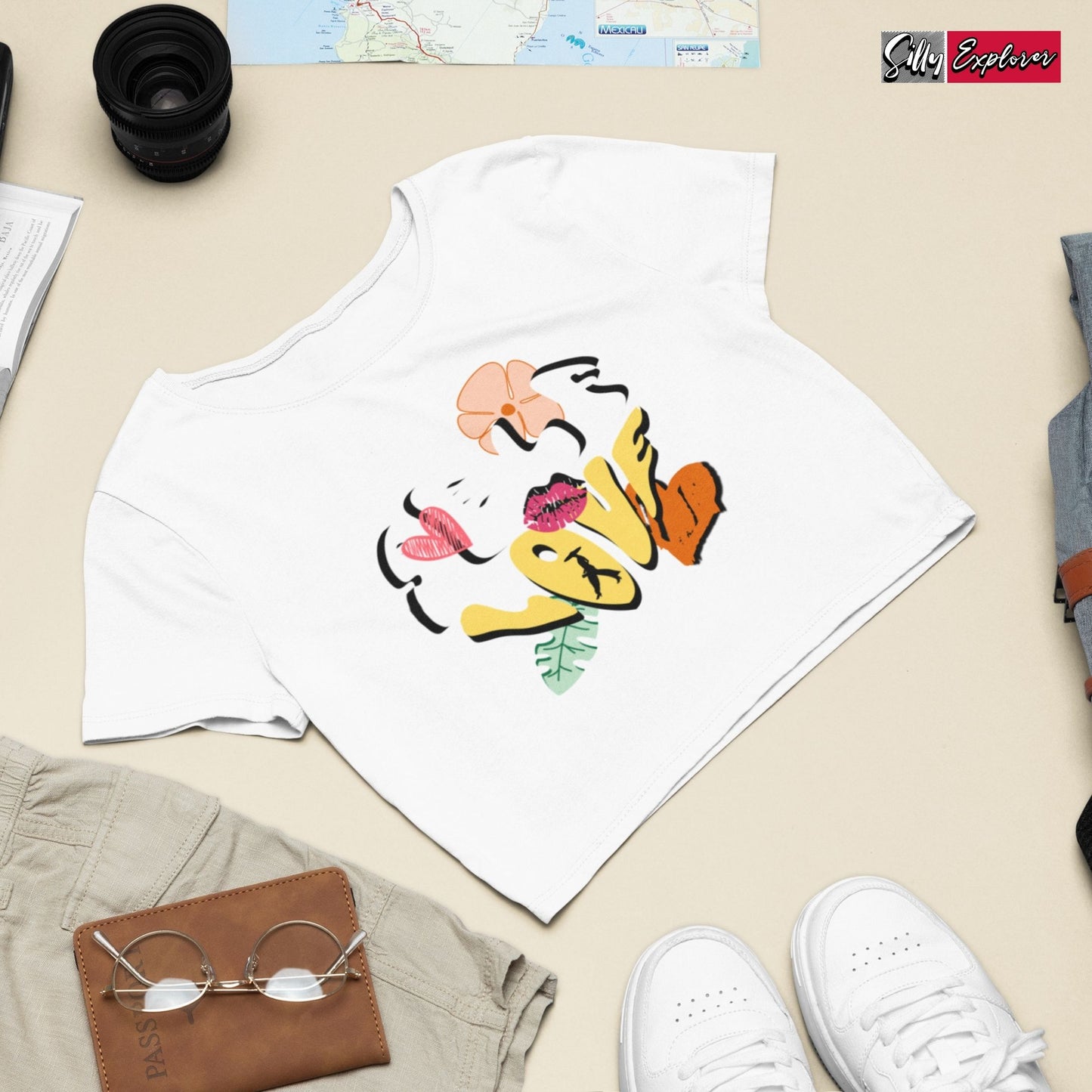 SillyExplorer_Crop_Top__White_Self_Love